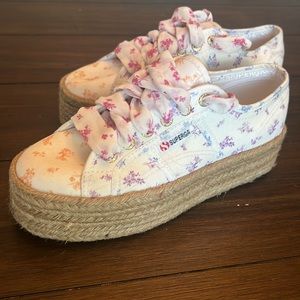 Superga X Loveshackfancy Platforms